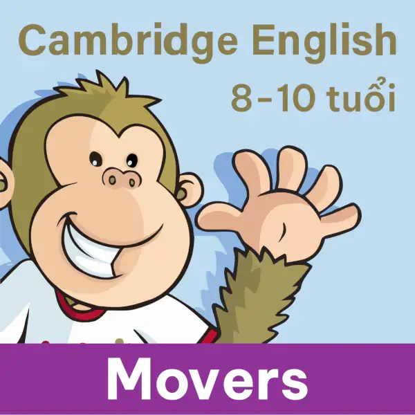 logo cho Cambridge Young Learners English (YLE) A1 Movers ©